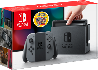 Nintendo Switch with 2 Games
