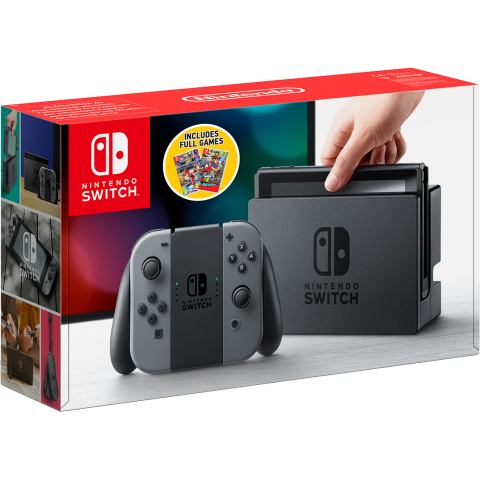Nintendo Switch with 2 Games